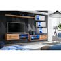 Voir la diapositive 2 : Paris Prix Ensemble Meuble TV  Switch XXIV  250cm Naturel & Blanc