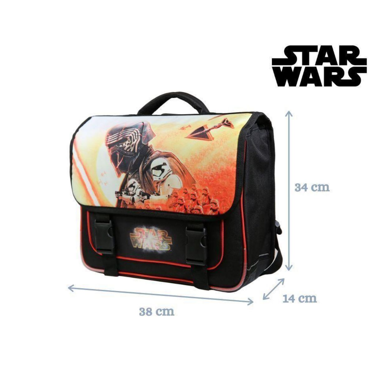 Bagtrotter BAGTROTTER Cartable 38 cm Disney Star Wars Multicolore