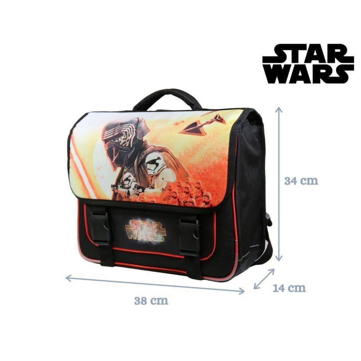 Bagtrotter BAGTROTTER Cartable 38 cm Disney Star Wars Multicolore
