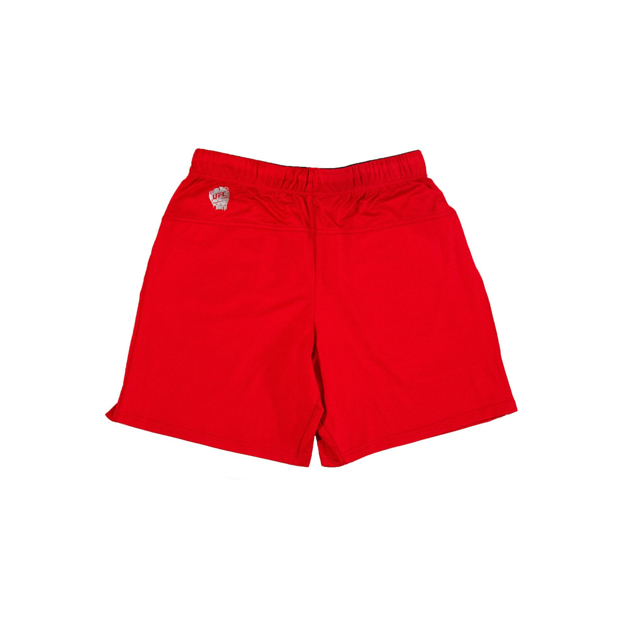 Voir la diapositive 2 : UFC Short de sport et de fitness - Homme - UFC - Rouge - Taille XL