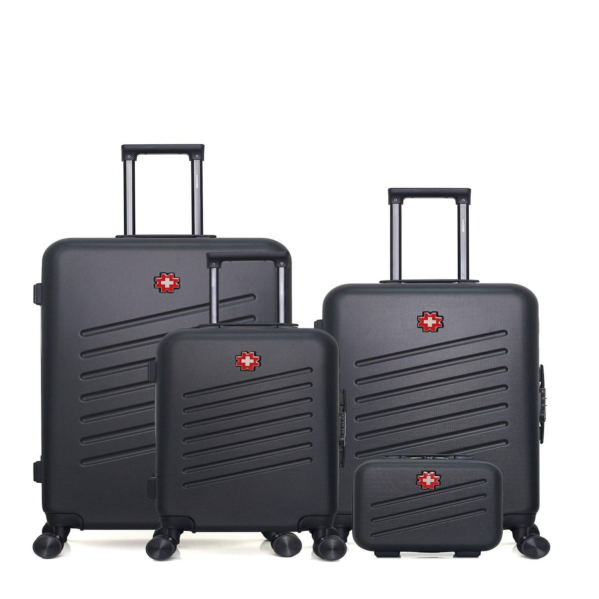SWISS KOPPER SWISS KOPPER - LOT DE 4 - Valises grand format, weekend, cabine et vanity ZURICH