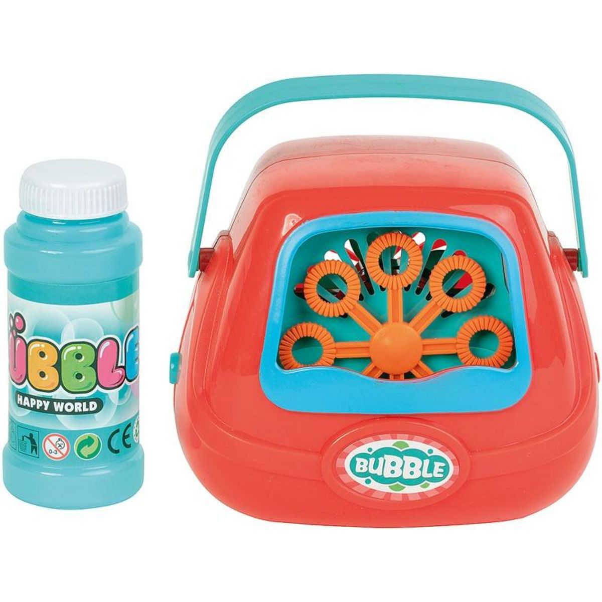 No name MACHINE BULLES SAVON 13CM ASSORTIMENT ABC 598040