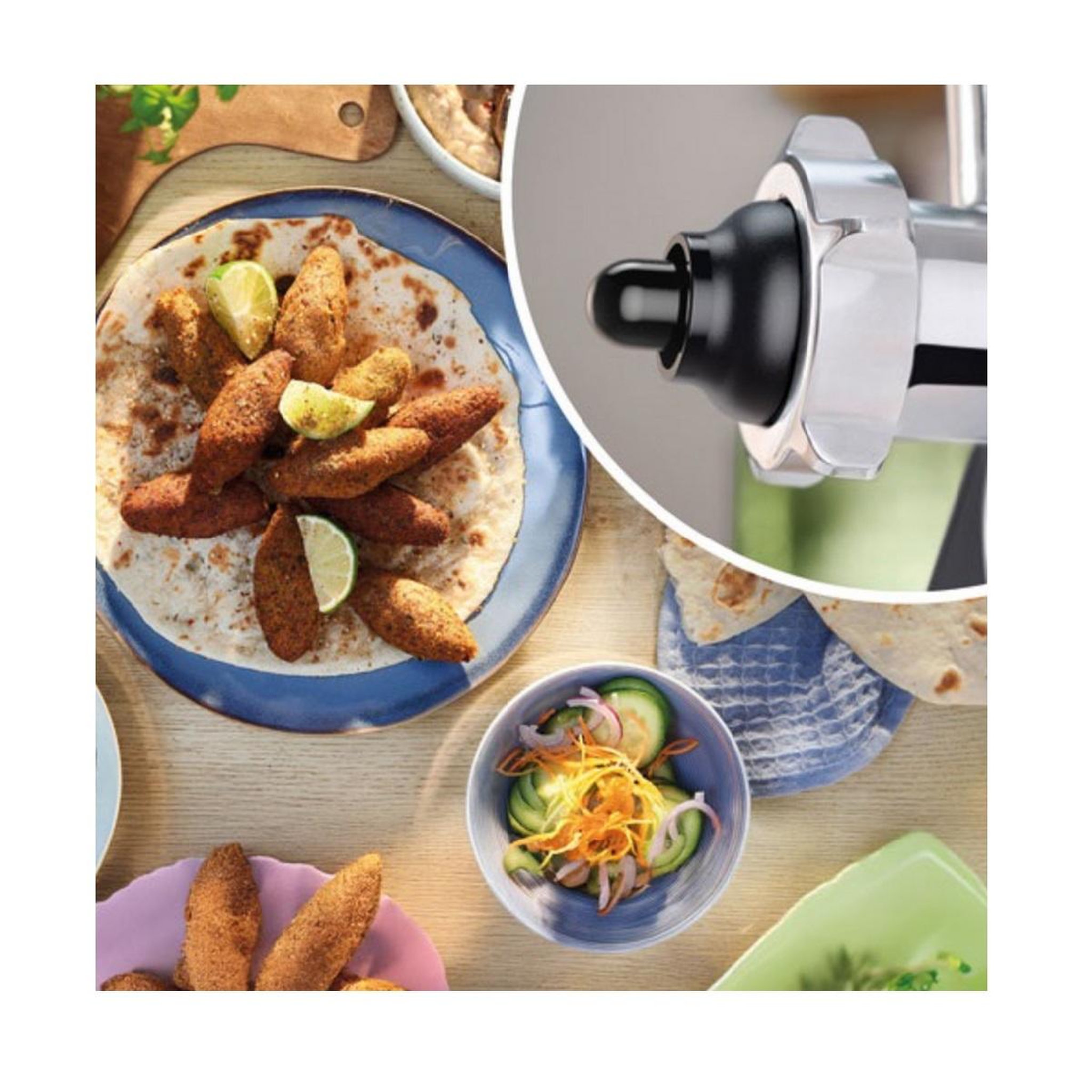 Voir la diapositive 4 : BOSCH Hachoir à viande 2100w noir/argent - MFWS660B