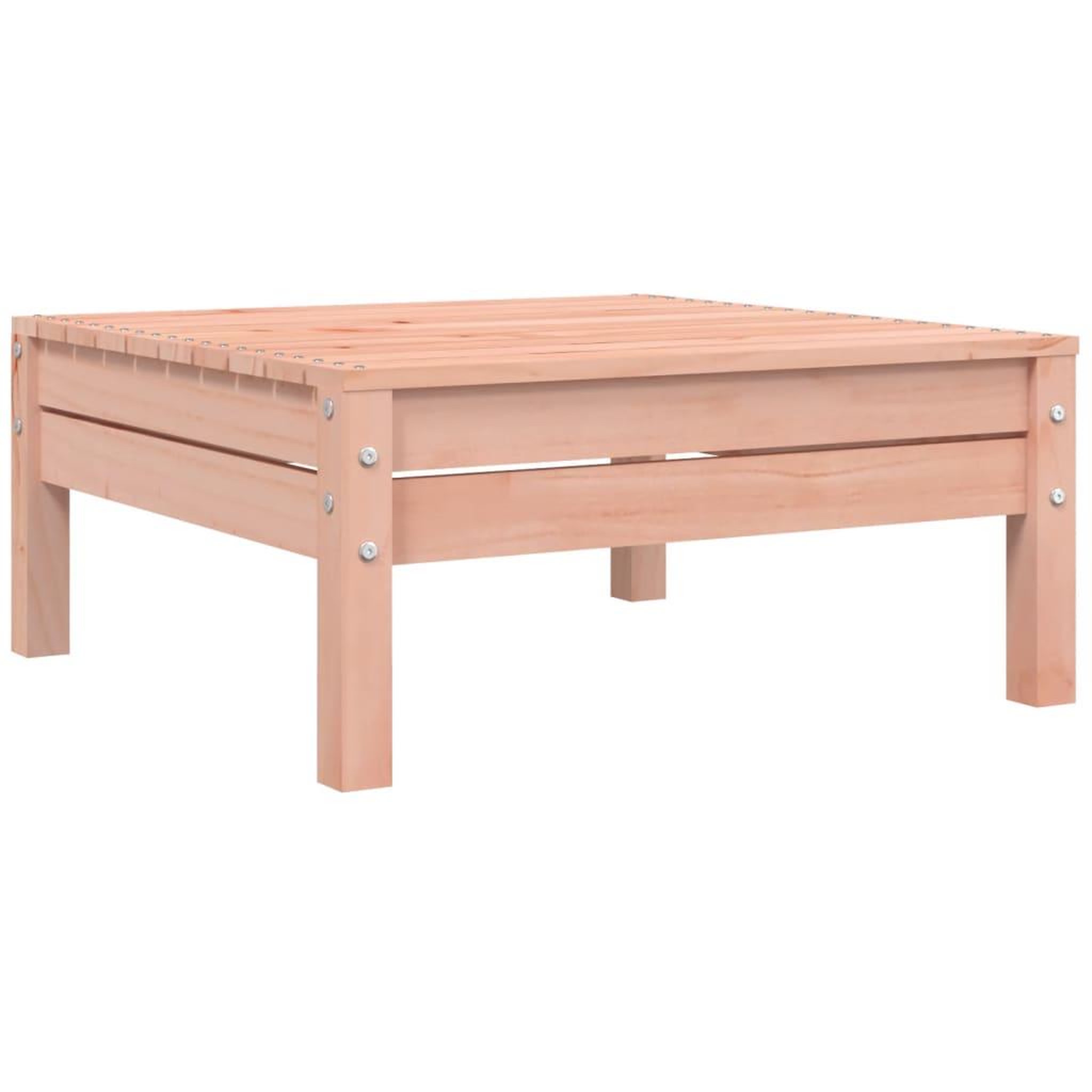 Voir la diapositive 4 : VIDAXL Repose-pied de jardin avec coussin bois massif douglas