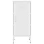 Voir la diapositive 3 : VIDAXL Armoire de rangement Blanc 42,5x35x101,5 cm Acier