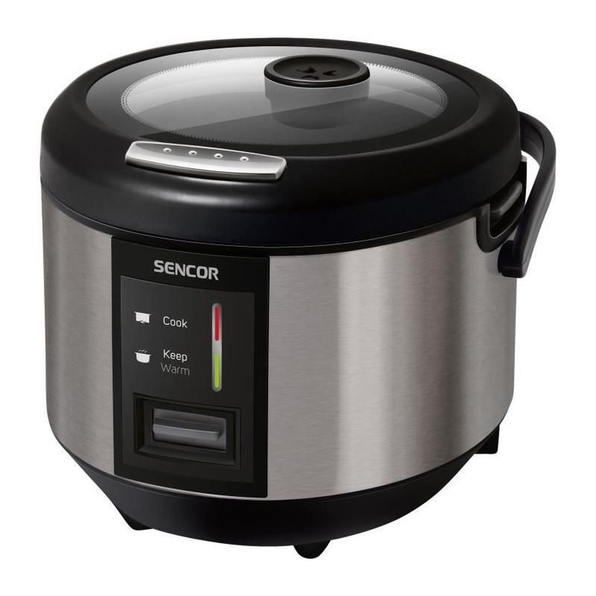 SENCO Cuiseur a riz - SENCOR - SRM 1890SS - 700-830 W - 1,8 L - Argent