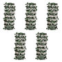Voir la diapositive 1 : VIDAXL Clotures a treillis de saule 5pcs feuille artificielle 180x30cm