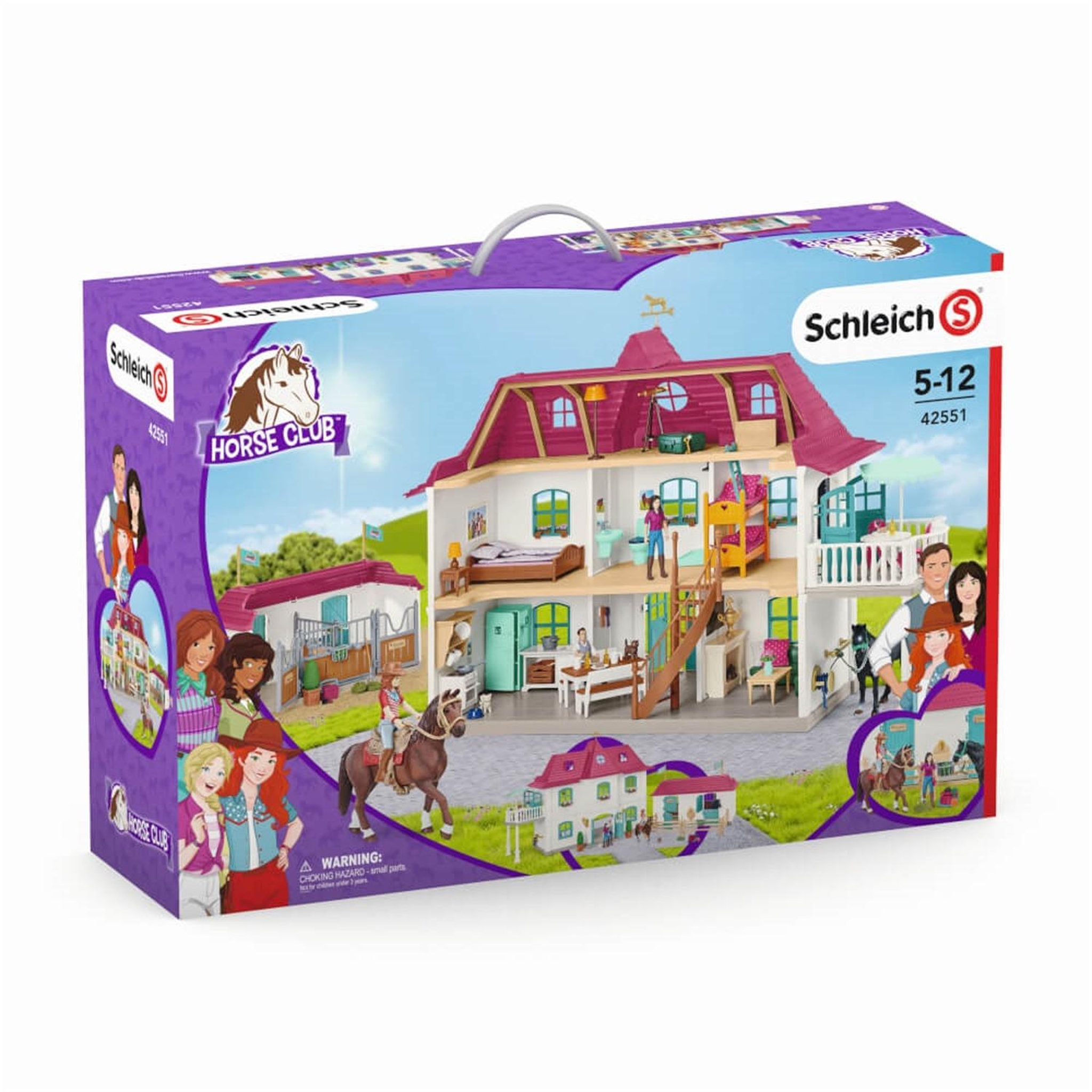 Voir la diapositive 6 : Schleich Horse Club Grand centre équestre Horse Club de Lakeside
