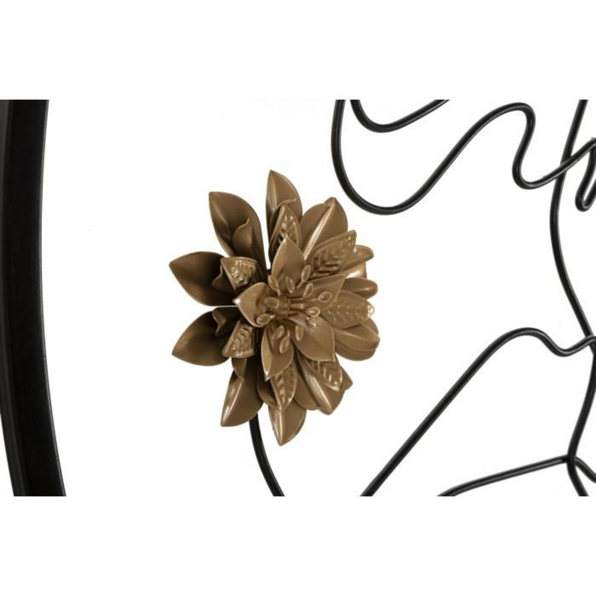 Paris Prix Miroir Mural Design  Melly  80cm Noir