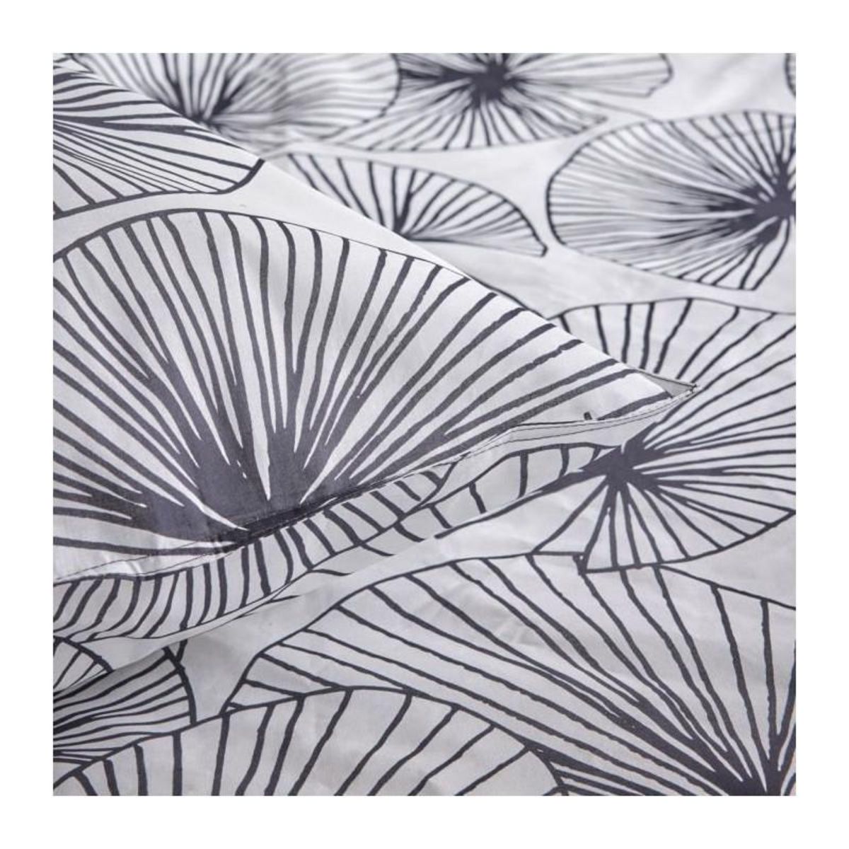 Today Parure de couette - TODAY - Sunshine 0.14 - 220x240cm - 2 personnes - Imprimée - Coton 57 fils