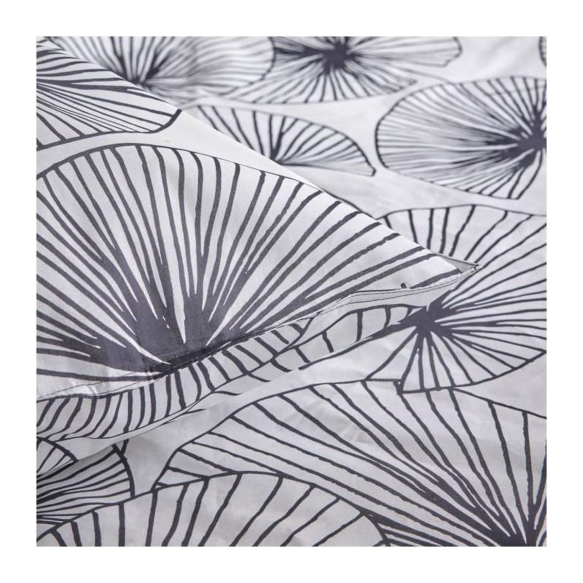 Today Parure de couette - TODAY - Sunshine 0.14 - 220x240cm - 2 personnes - Imprimée - Coton 57 fils