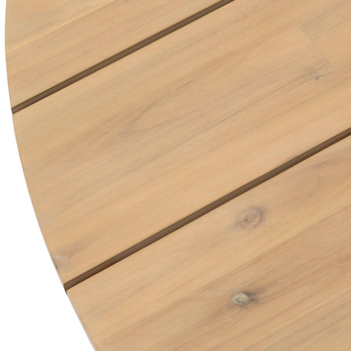 HESPERIDE Table de jardin ronde Osuna en acacia - 6 Places