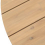 Voir la diapositive 3 : HESPERIDE Table de jardin ronde Osuna en acacia - 6 Places