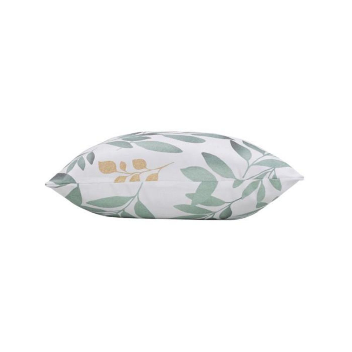 Paris Prix Coussin Déco Imprimé  Biovana  45x45cm Vert & Blanc