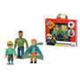 Voir la diapositive 1 : SIMBA SIMBA Fireman Sam Superhero Toy Figures, 3pcs.