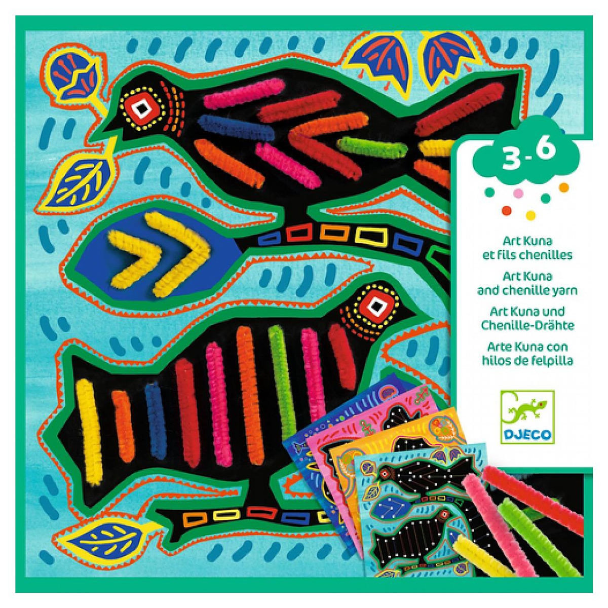 Djeco Enfilage - Tout Doux - Art du Kuna