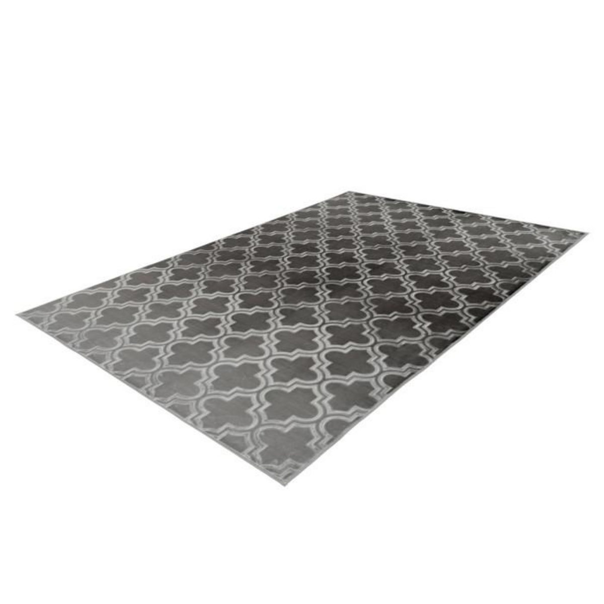 Paris Prix Tapis Vintage Fait Main  Monroe I  Anthracite