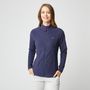 Voir la diapositive 2 : INEXTENSO Veste polaire bleu marine femme