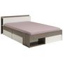 Voir la diapositive 3 : Lit double adulte 160x200 cm avec rangements BOOST
