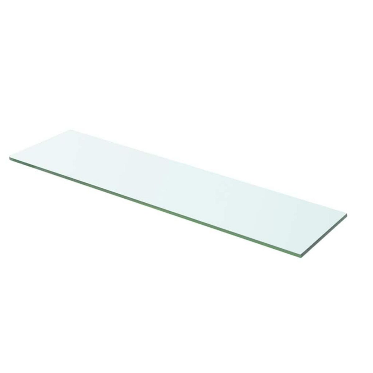 VIDAXL Panneaux d'etagere 2 pcs Verre Transparent 60 x 12 cm