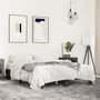 Voir la diapositive 1 : VIDAXL Cadre de lit sans matelas noir 150x200 cm