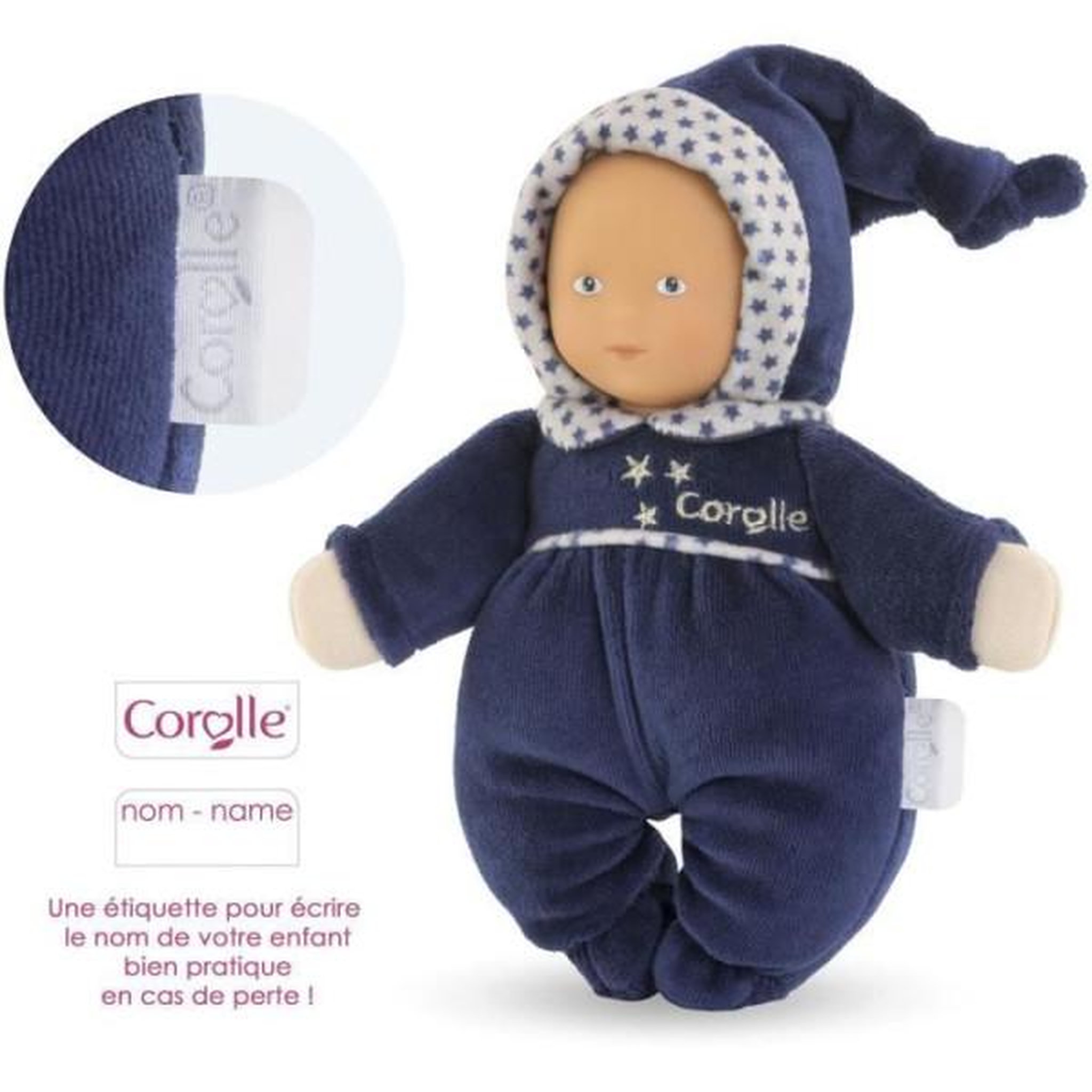 Voir la diapositive 6 : Corolle Doudou Babidoux Marine Rêves d'Étoiles