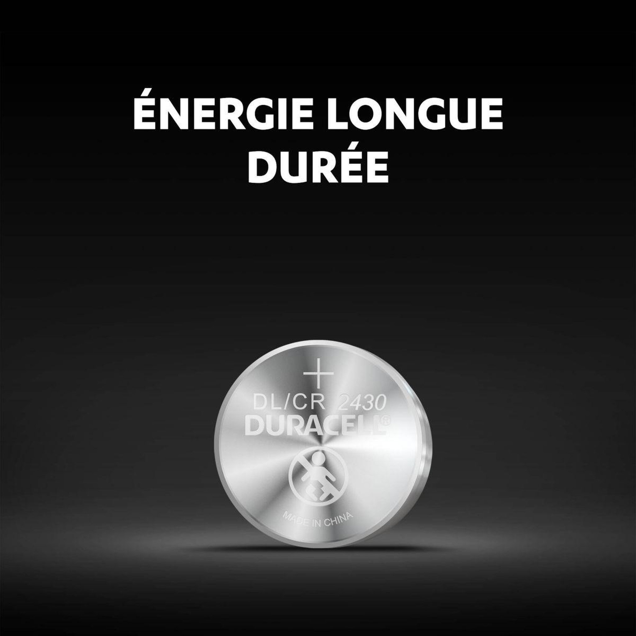 Voir la diapositive 2 : Duracell Pile 2430, 1 unité