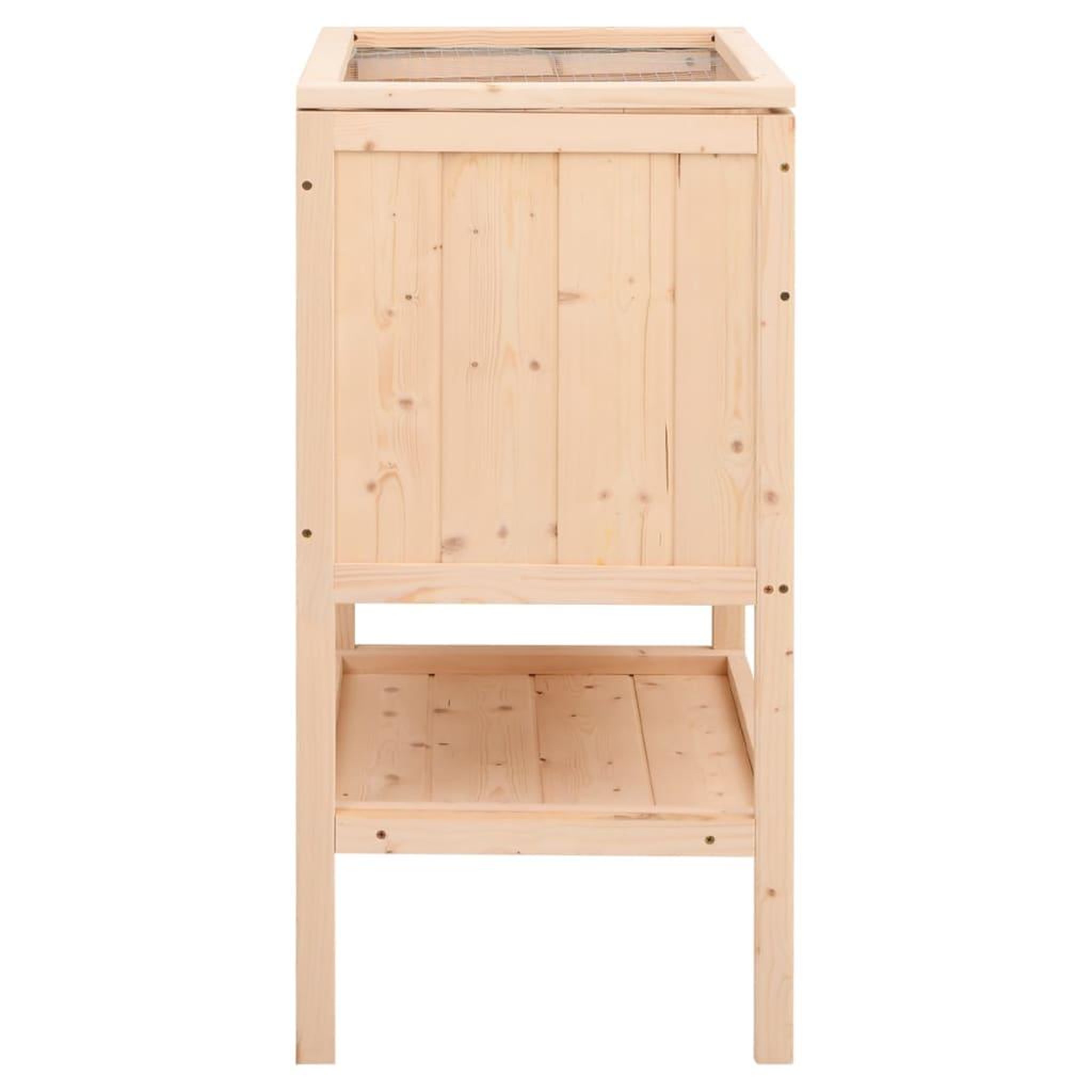 Voir la diapositive 5 : VIDAXL Cage a hamster 55x40x80 cm bois massif de sapin