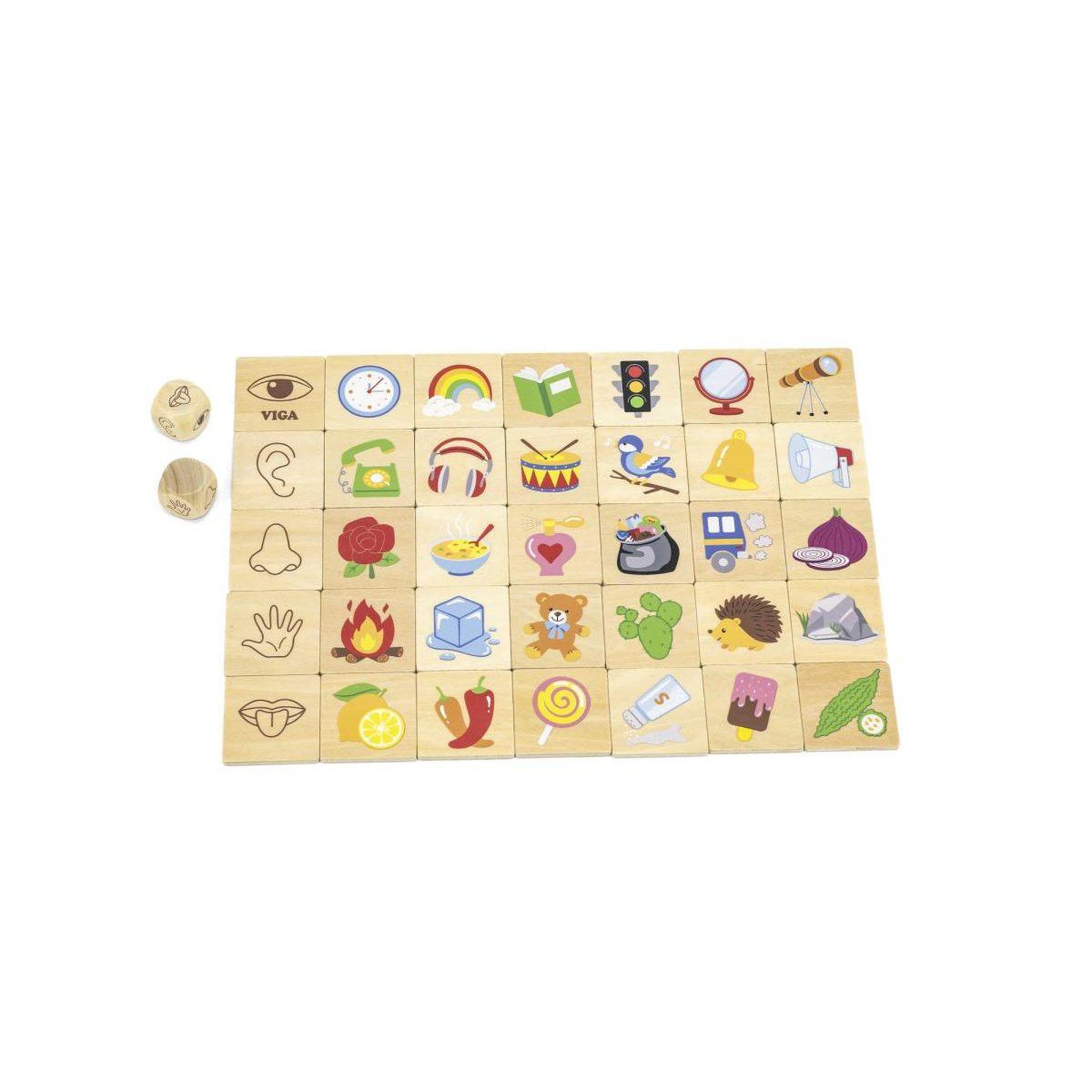 VIGA Puzzle d'apprentissage des sens  44507