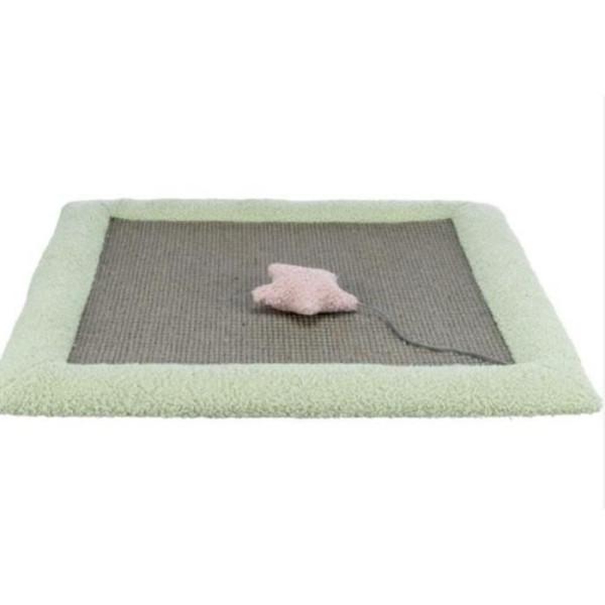 Trixie Junior matelas griffoir - TRIXIE - 47 x 47 cm - Gris / Menthe