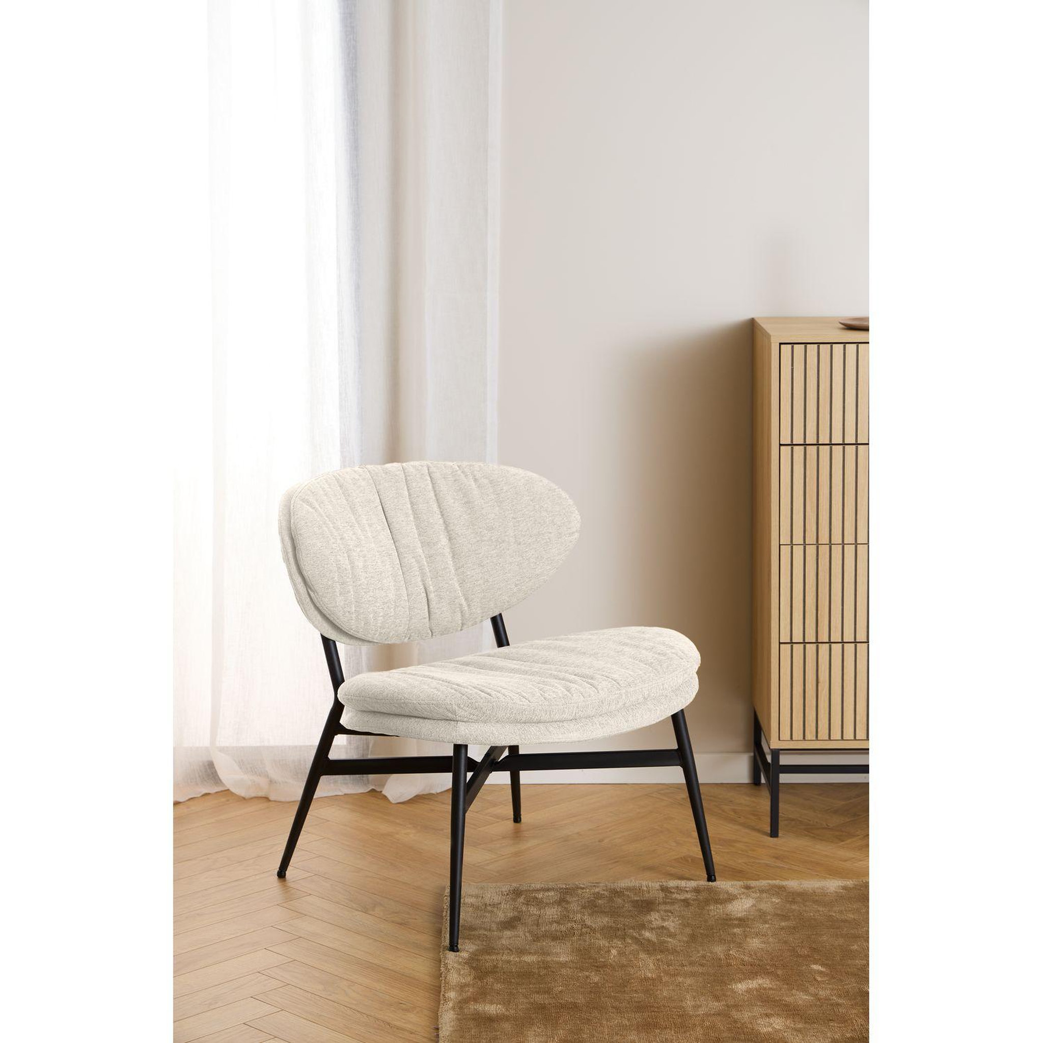 Voir la diapositive 2 : TOILINUX Fauteuil d'appoint tulum