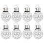 Voir la diapositive 2 : VIDAXL Lampe solaire suspendue 8 pcs lumieres LED RGB