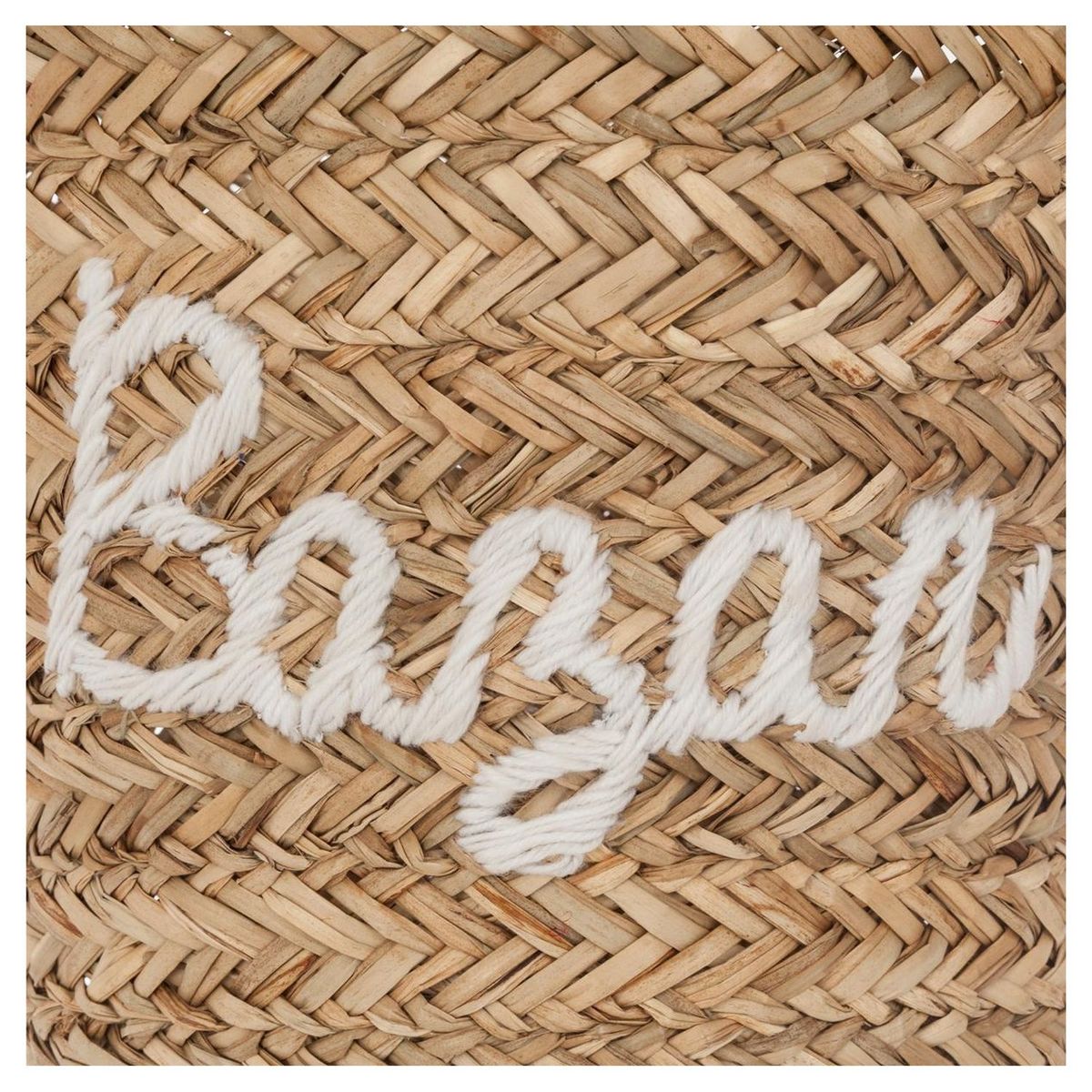 ATMOSPHERA FOR KIDS Panier à anses en osier brodé BAZAR