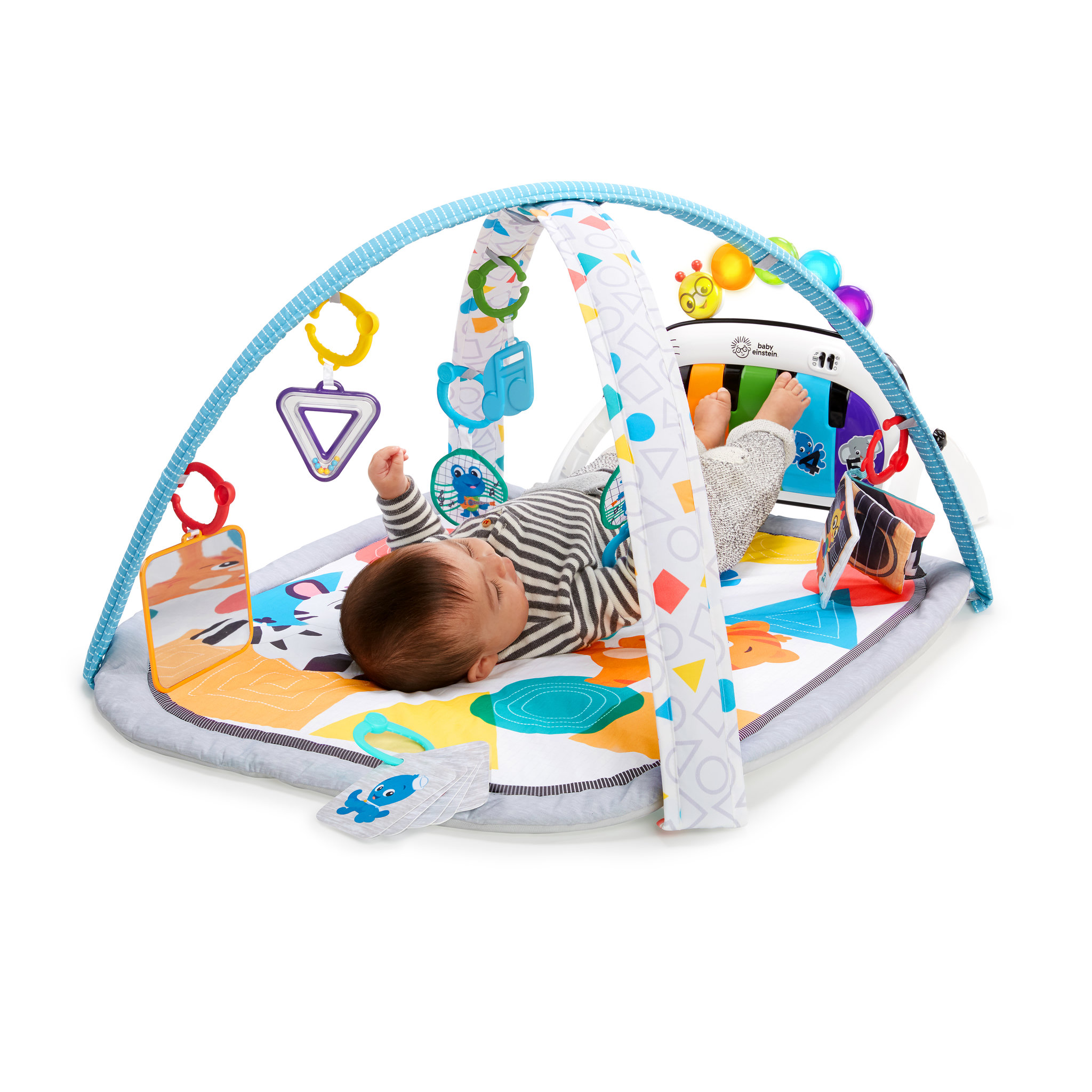 Voir la diapositive 2 : Baby Einstein Tapis d'éveil musical Kickin' Tunes