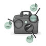 Voir la diapositive 6 : PORT DESIGNS Sacoche pour ordinateur portable 15,6 - PORT DESIGNS YOSEMITE ECO - Gris (62% de matériaux recyclés)