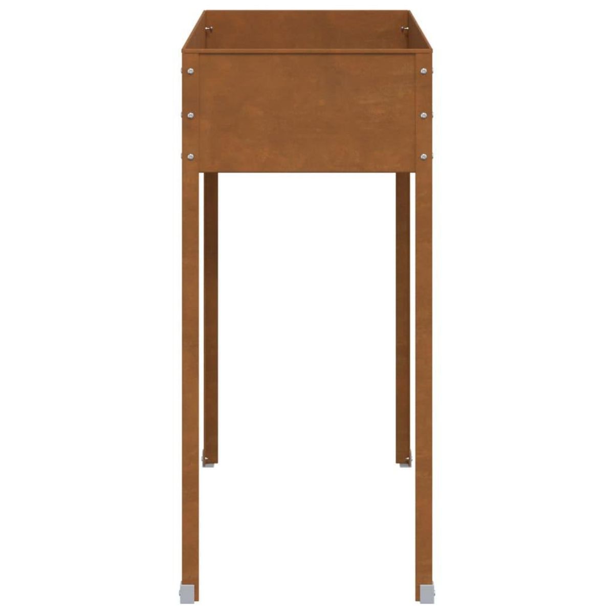 VIDAXL Jardiniere 100,5x40,5x90 cm acier resistant aux intemperies