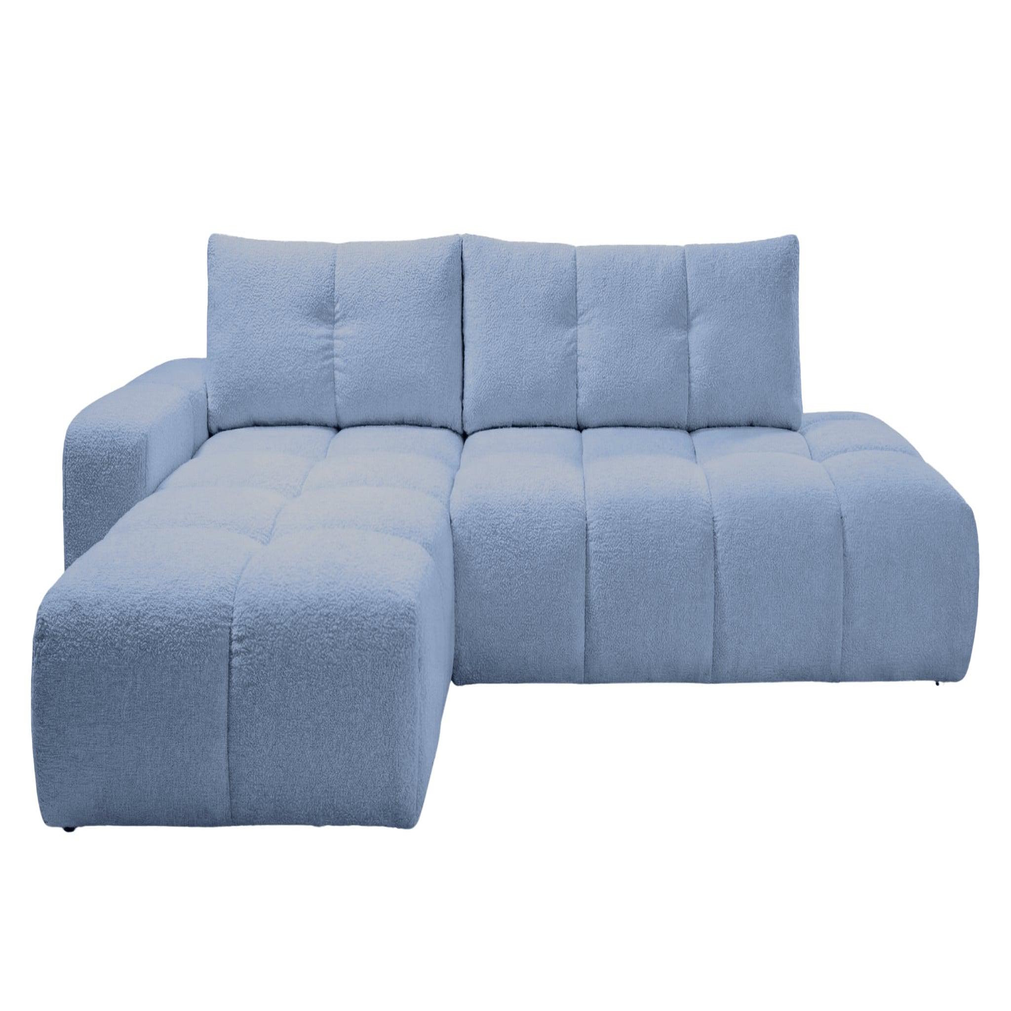 Voir la diapositive 1 : CASANOVA PARIS Constance - canapé d'angle tissu chenille