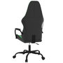 Voir la diapositive 5 : VIDAXL Chaise de jeu de massage Noir et vert Similicuir