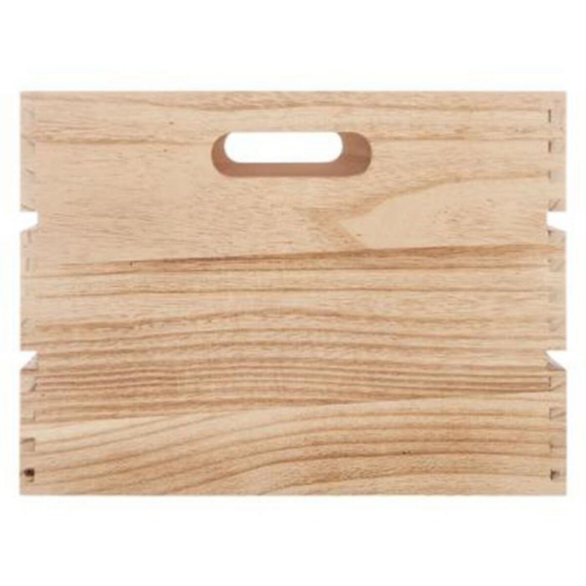 ATMOSPHERA Lot de 6 Cagettes de Rangement  White Factory  40cm Naturel