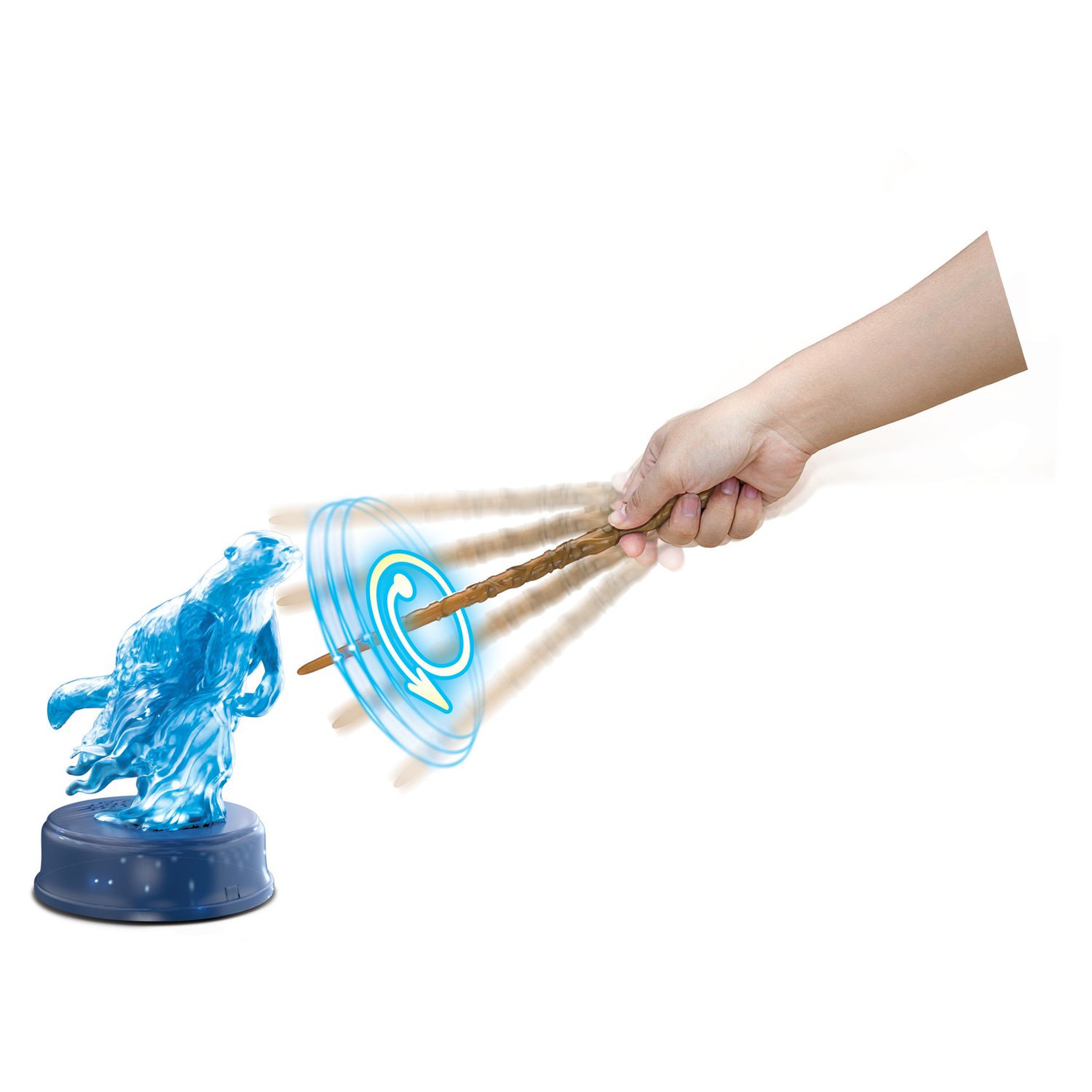 Voir la diapositive 2 : SPIN MASTER Baguette Magique Collector Patronus Hermione Granger