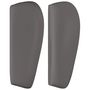 Voir la diapositive 4 : VIDAXL Tete de lit avec oreilles Gris 103x23x78/88 cm Similicuir