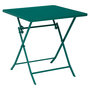 Voir la diapositive 1 : HESPERIDE Table de jardin pliante carrée 2 places GREENSBORO