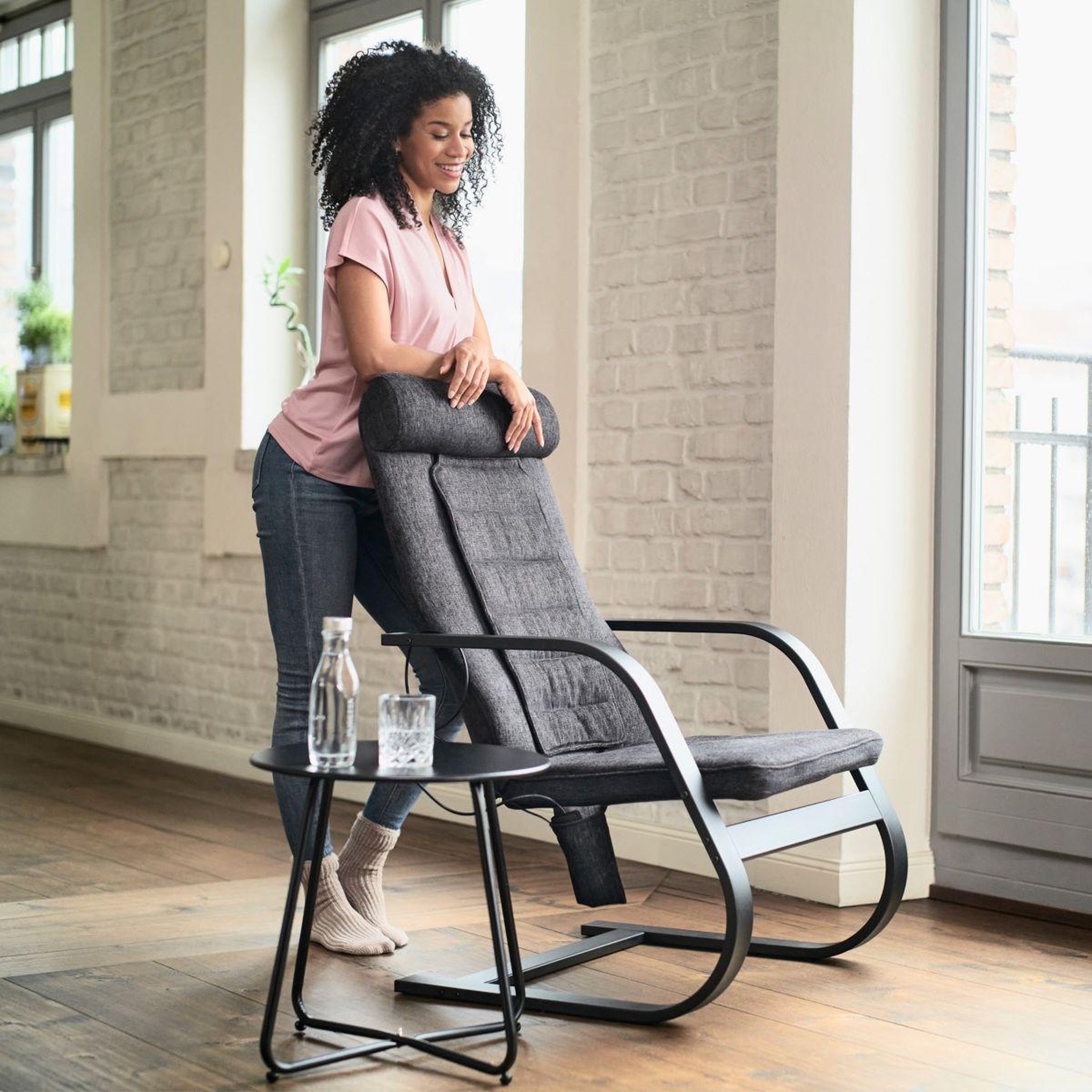 Voir la diapositive 2 : Medisana Siège massant de massage et relaxation RC 450