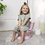 Voir la diapositive 5 : MARKET24 INGENUITY Mini Toilette fille avec Réducteur de Toilette enfant inclus, Chasse d'eau musicale