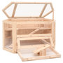 Voir la diapositive 3 : VIDAXL Cage a hamster 80x40x43 cm bois massif de sapin