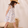 Voir la diapositive 5 : Petit Béguin Robe enfant en gaze de coton Tiana