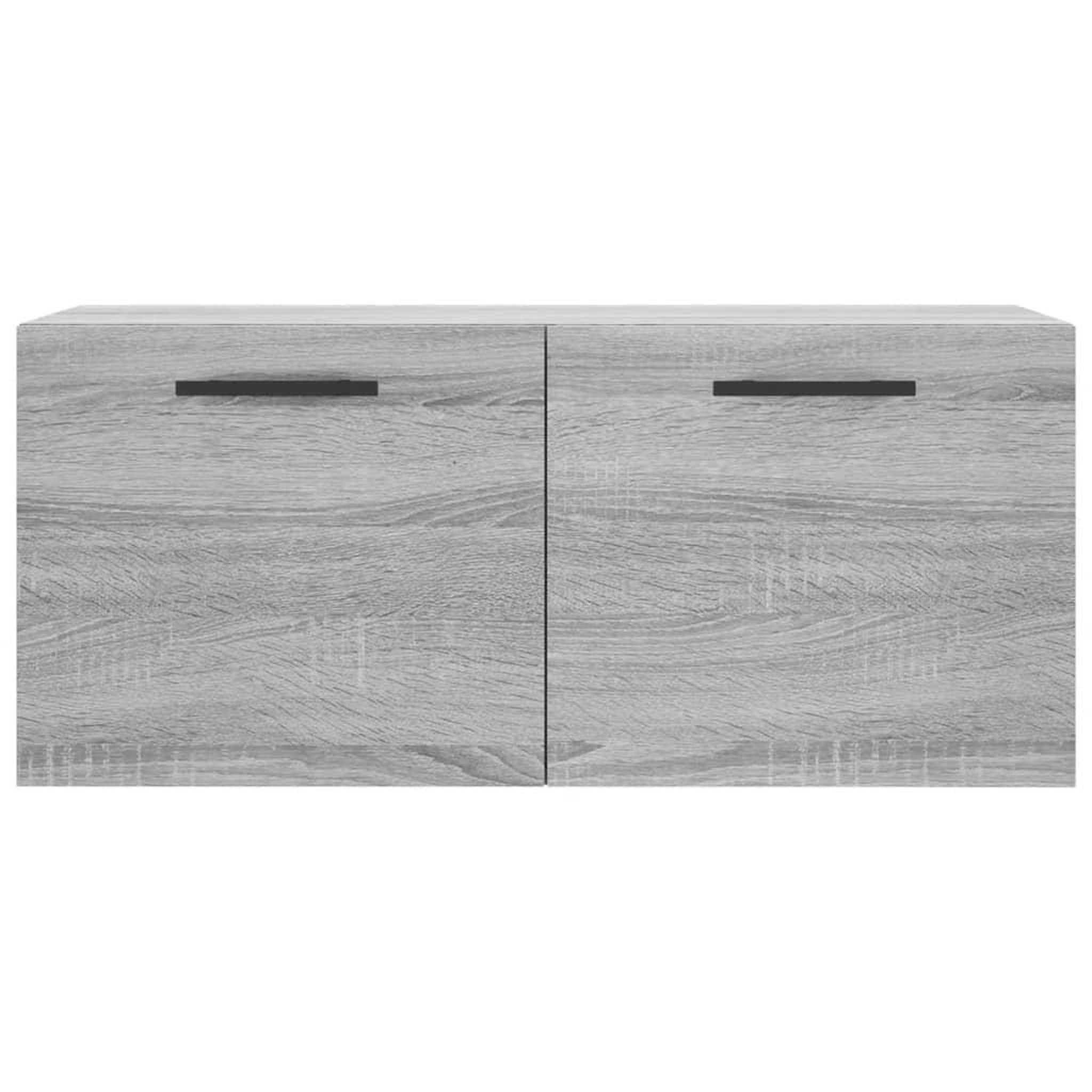Voir la diapositive 5 : VIDAXL Armoire murale sonoma gris 80x36,5x35 cm bois d'ingenierie