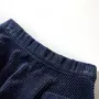 VIDAXL Jupe a poches en velours cotele pour enfants bleu marine 92