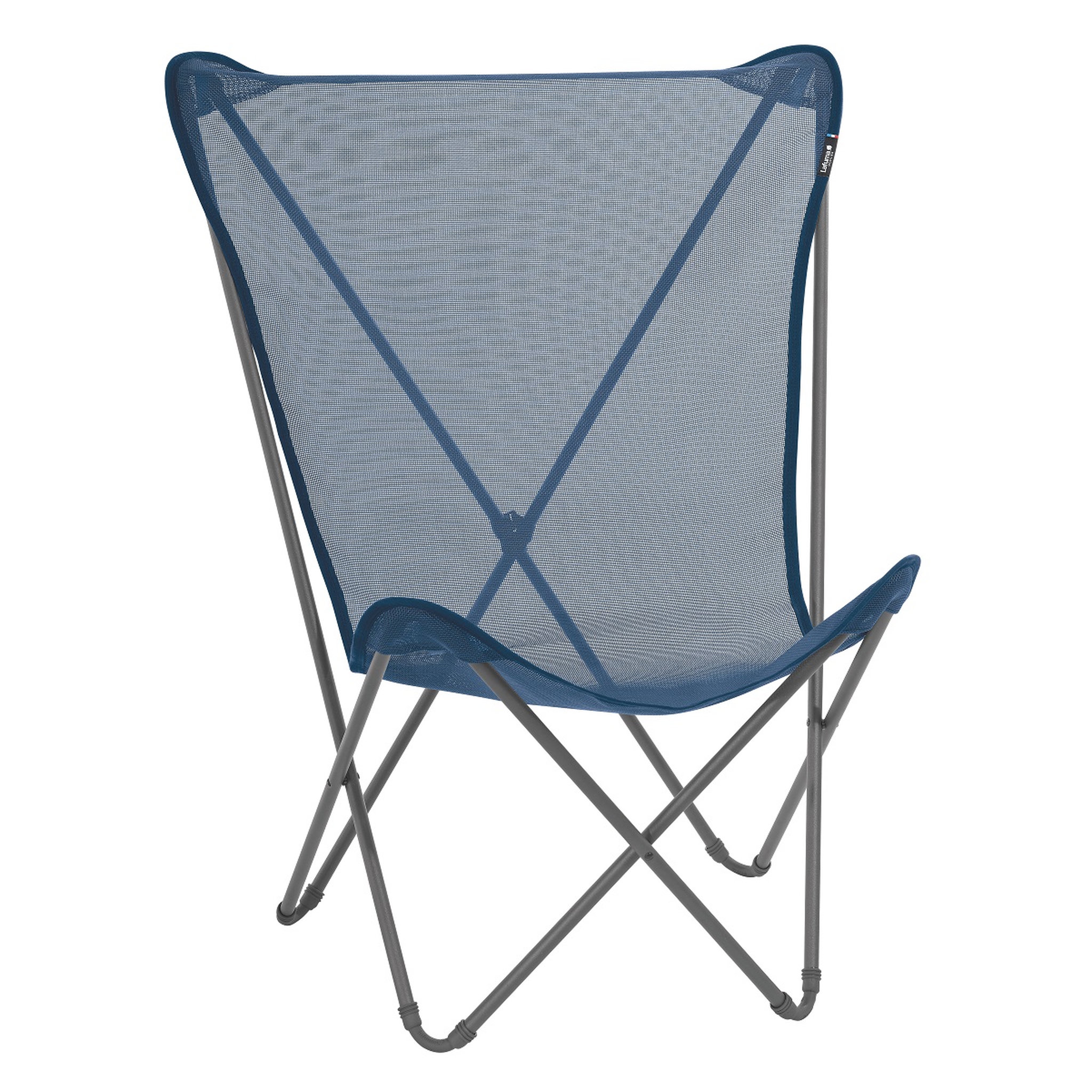 Voir la diapositive 1 : LAFUMA Fauteuil de jardin pliage parapluie océan MAXI POP UP 
