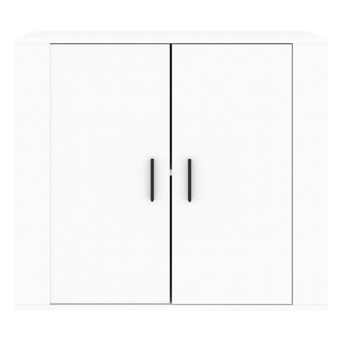 VIDAXL Buffet Blanc 80x33x70 cm Bois d'ingenierie